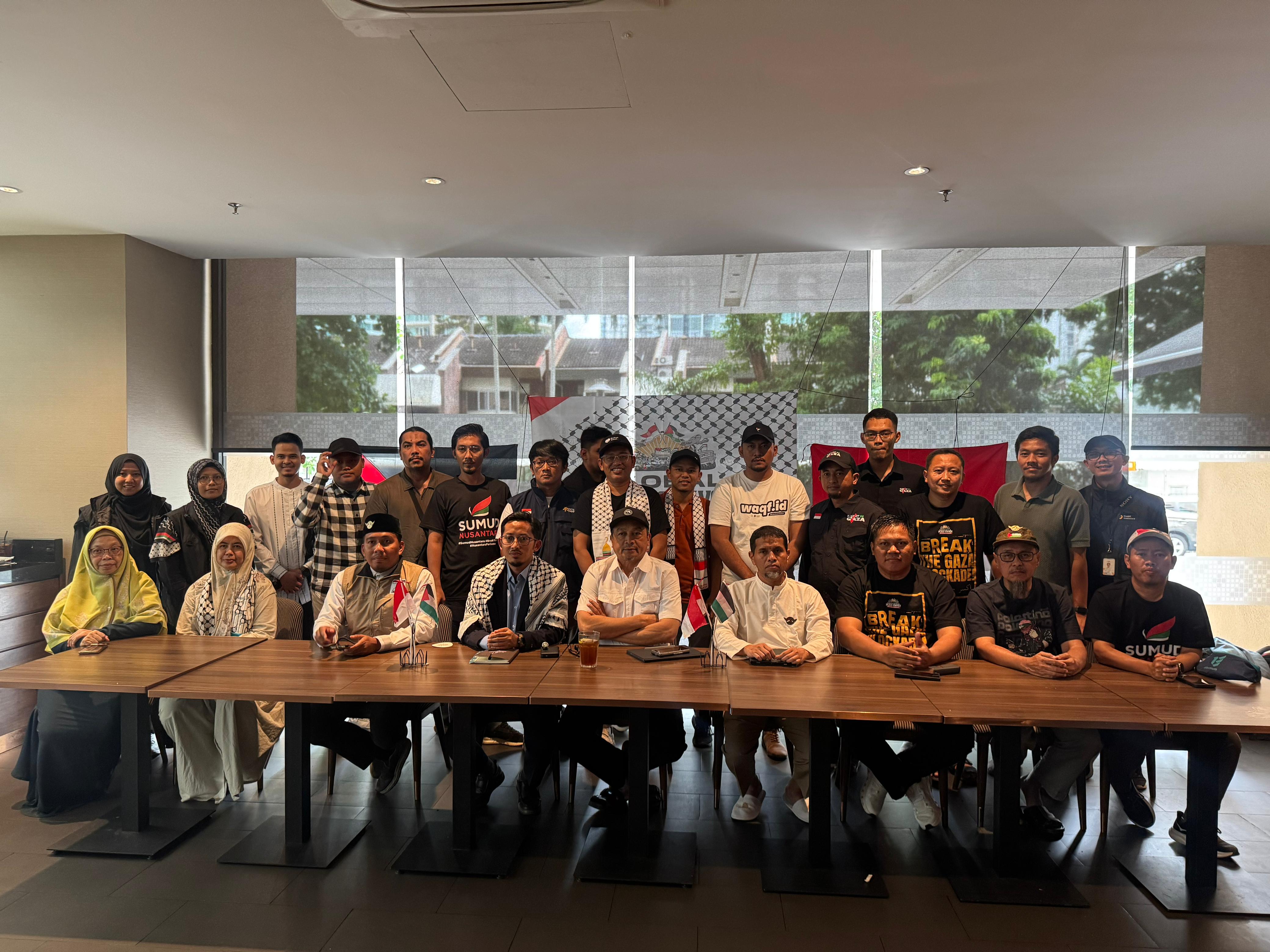 Dari Kuala Lumpur, UBN dan Husein Gaza Satukan Civil Society untuk Dobrak Blokade Palestina